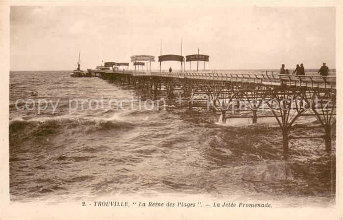 Trouville-sur-Mer La Reine des Plages La Jetee Promenade