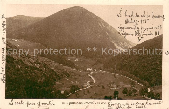 Bussang Vosges 88 Le Col