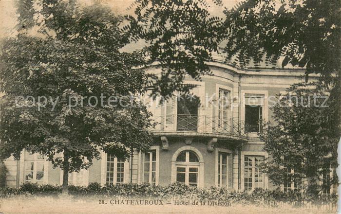 Chateauroux 36 Indre Hotel de la Division