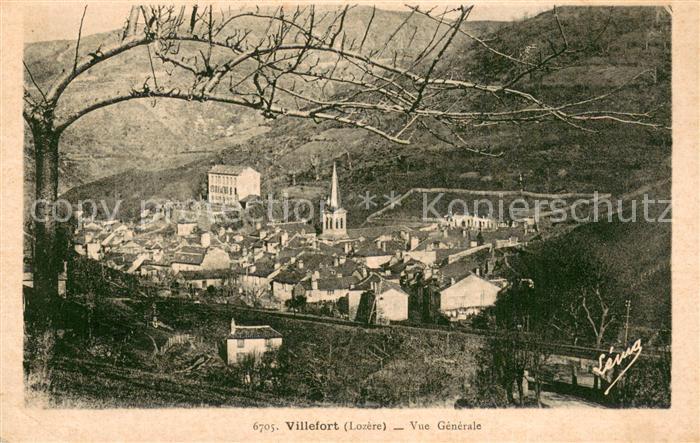 Villefort Lozere Vue generale