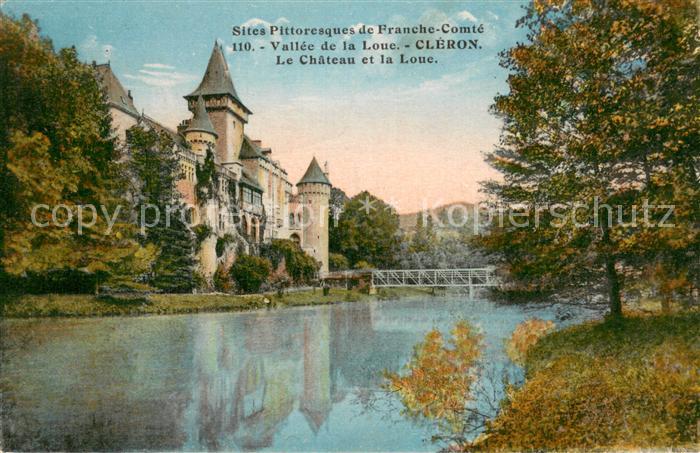 Cleron 25 Le Chateau et la Loue