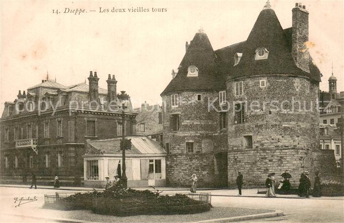 Dieppe 76 Les deux vieilles tours