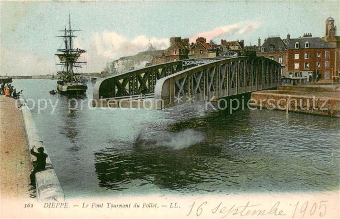 Dieppe 76 Le Pont Tournant du Pollet