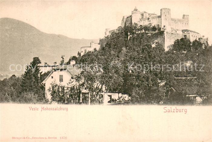 Salzburg  oesterreich Veste Hohensalzburg