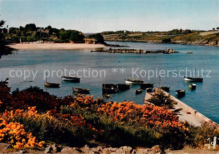 Port Manech Le Port et la Plage au printemps