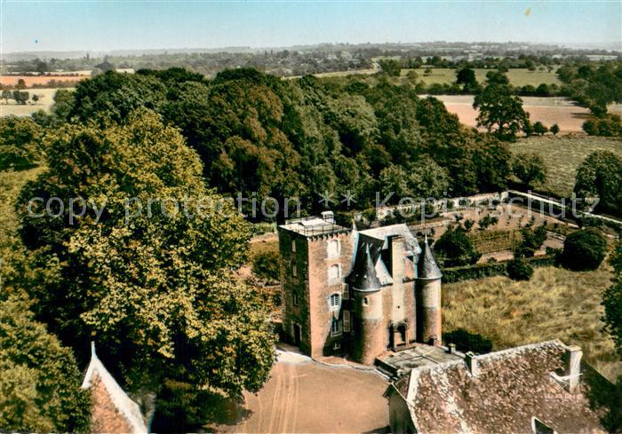 Tuffe Chateau de la Goupilliere Vue aerienne
