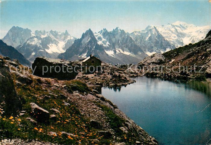Chamonix Mont Blanc Les Grandes Jorasses Les Aiguilles de Chamonix et la Mont Bl