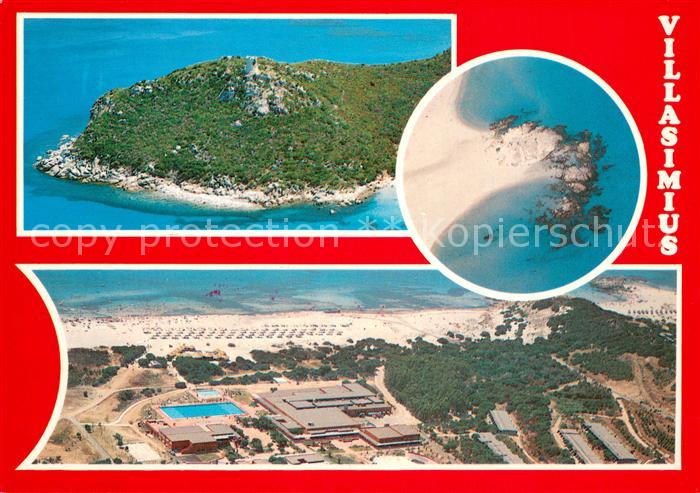 Villasimius Sardegna IT Fliegeraufnahmen