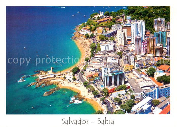 Salvador Bahia Brasil Vista aerea da Barra