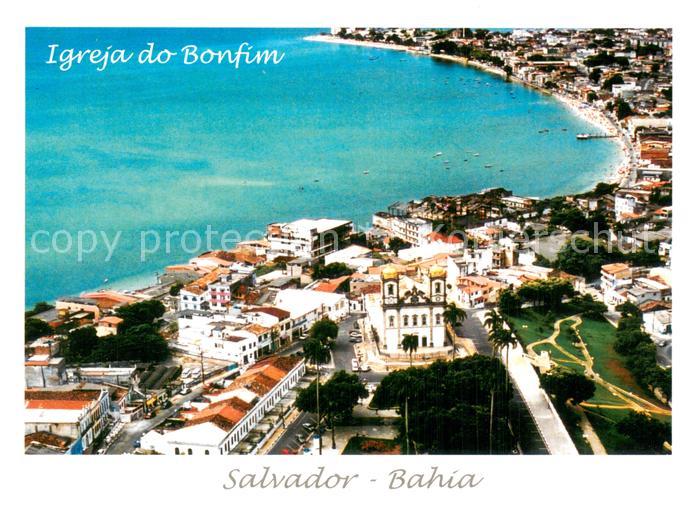 Salvador Bahia Brasil Vista aerea da Igreja do Bonfim