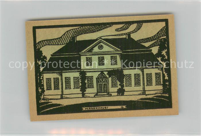 Stockelsdorf Herrenhaus 75 Pf Schein