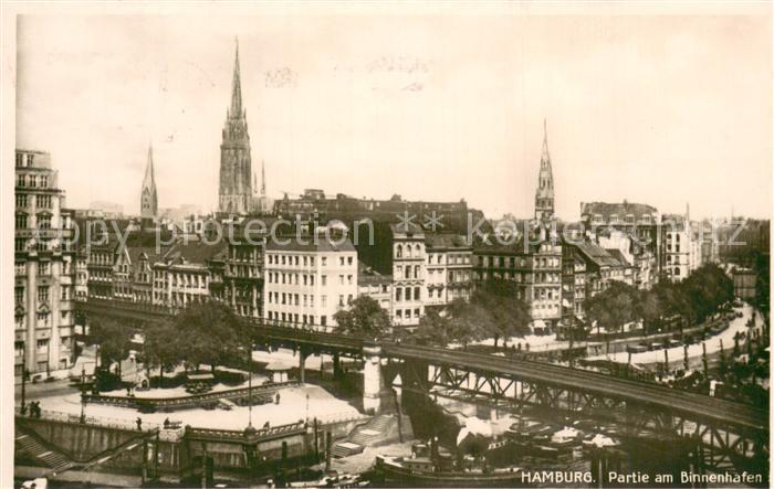 HAMBURG  CITY Partie am Binnenhafen