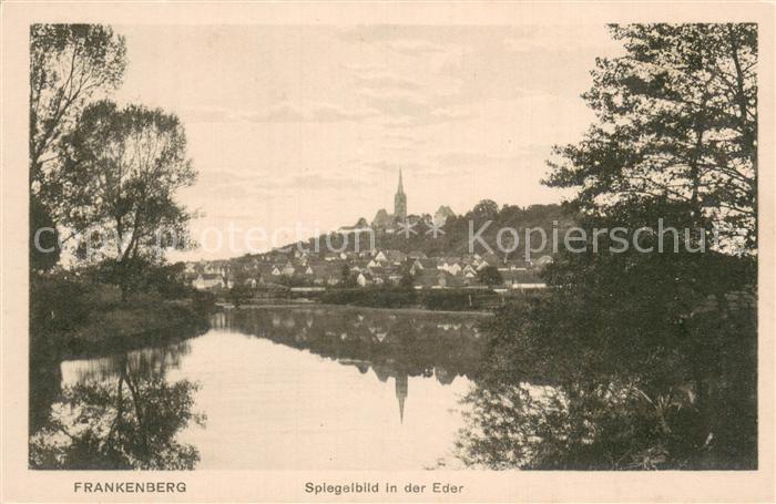 Frankenberg Eder Partie an der Eder