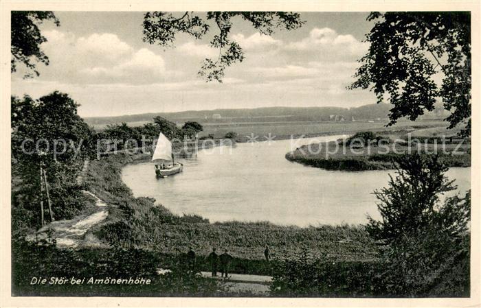 Itzehoe Die Stoer bei Amoenenhoehe