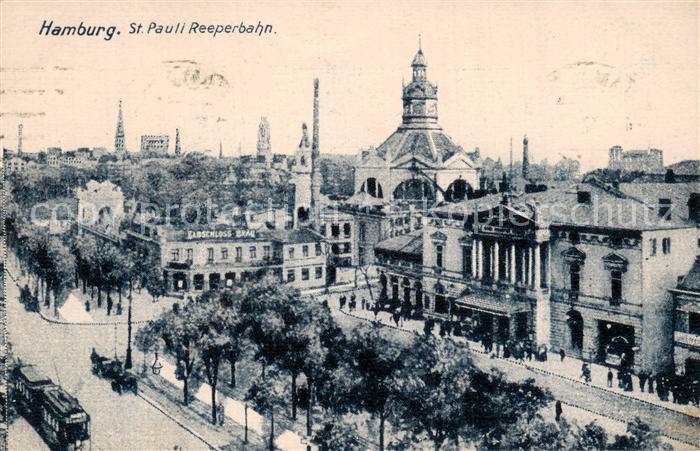 St Pauli Hamburg Reeperbahn