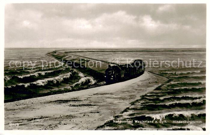 Westerland Sylt Hindenburgdamm