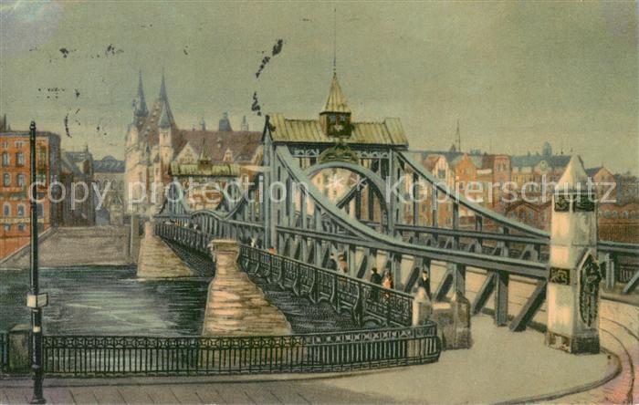 BREMEN  CITY Grosse Weserbruecke