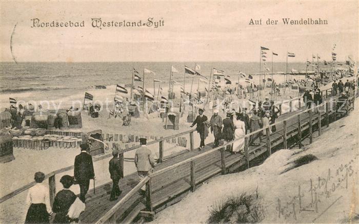 Westerland Sylt Auf der Wendelbahn