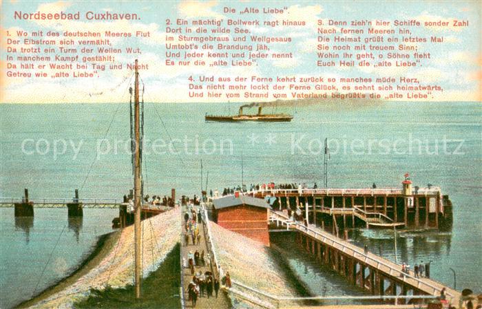 Cuxhaven Nordseebad Alte Liebe