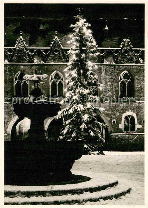 GOSLAR Harz Niedersachsen Weihnachtsbrunnen