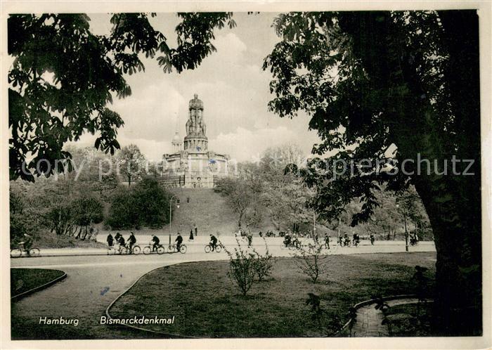 HAMBURG  CITY Bismarckdenkmal