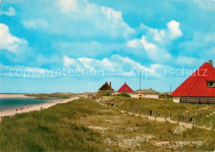 Wittduen Amrum Blick zum Kniepsand