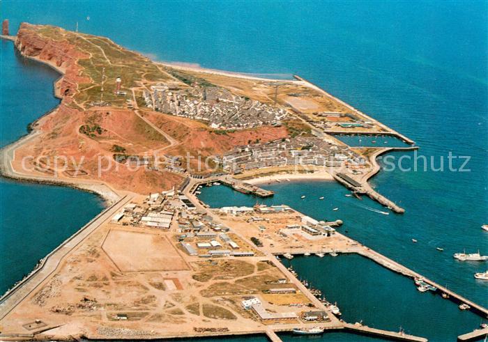 HELGOLAND Insel Schleswig-Holstein Fliegeraufnahme