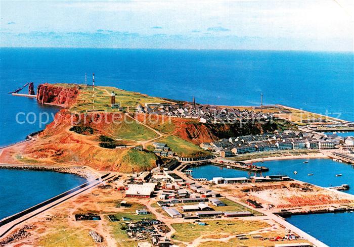 HELGOLAND Insel Schleswig-Holstein Fliegeraufnahme