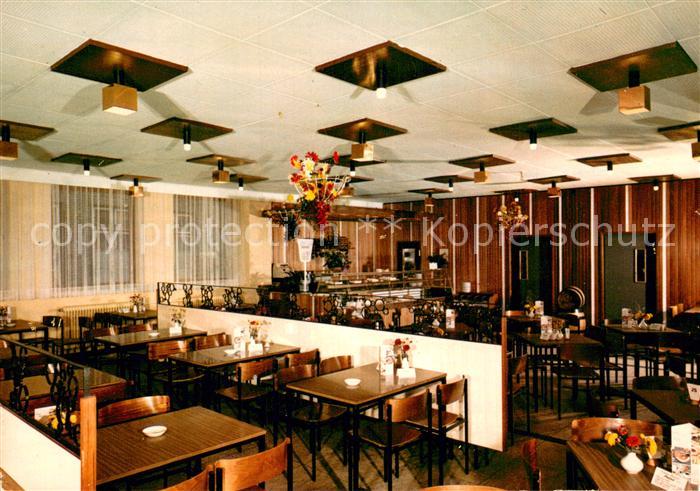 Rendsburg Schleswig-Holstein Erfrischungsraum im Kaufhaus Grimme