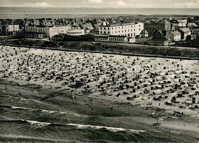 Wangerooge Nordseebad Fliegeraufnahme