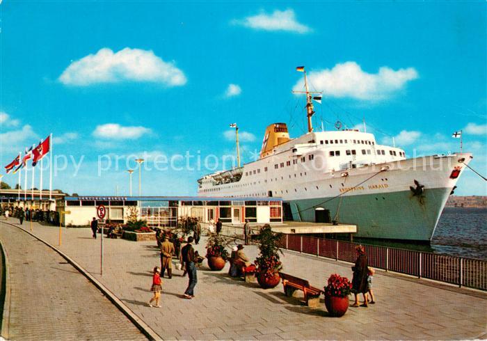 KIEL  CITY Faehrschiff Kronpris Harald