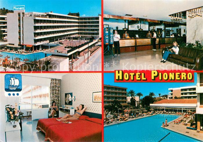 Santa Ponsa Mallorca Islas Baleares Hotel Pionero Rezeption Zimmer Pool