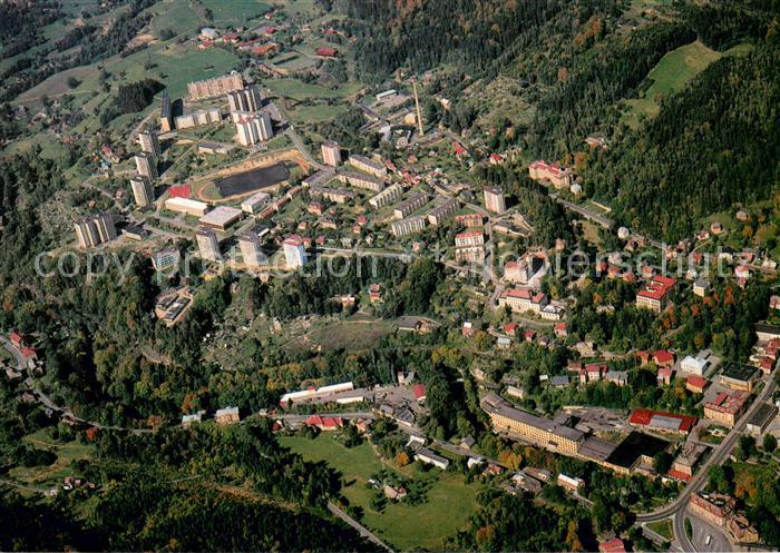 Tanvald Tannwald CZ Fliegeraufnahme