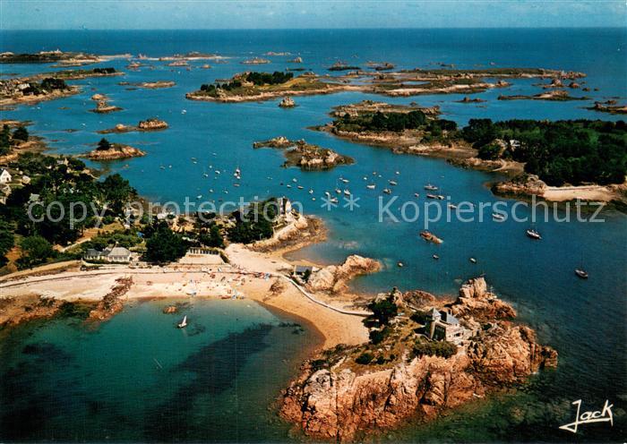 Ile-de-Brehat Ile des Fleurs et des Rochers Roses La plage de Guerzido Fliegerau