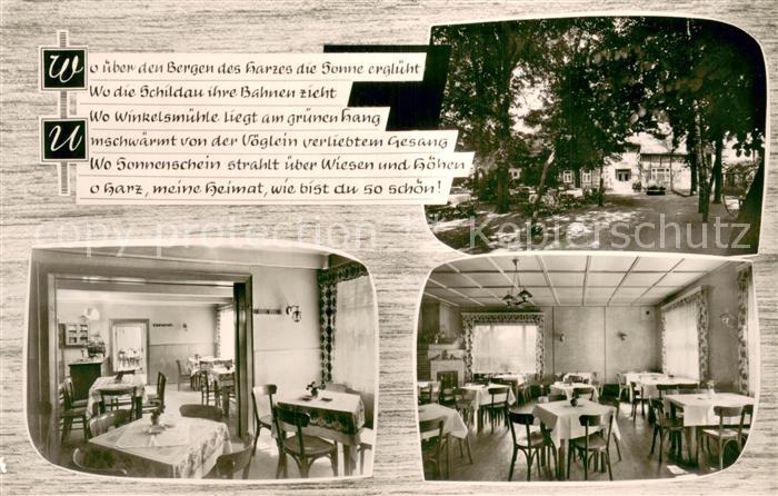 Seesen Harz Gaststaette Winkelsmuehle Gastraeume