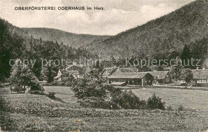 Oderhaus Sankt Andreasberg Oberfoersterei Oderhaus