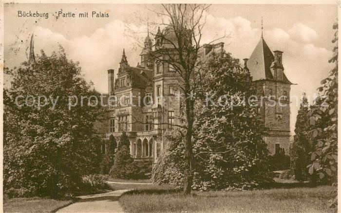 Bueckeburg Partie mit Palais