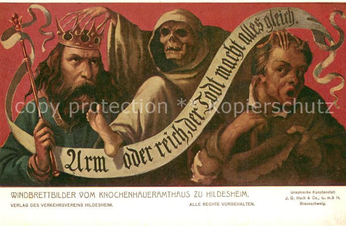 HILDESHEIM  CITY Windbrettbilder vom Knochenhaueramthaus