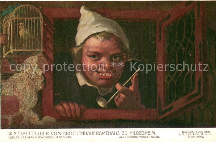 HILDESHEIM  CITY Windbrettbilder vom Knochenhaueramthaus