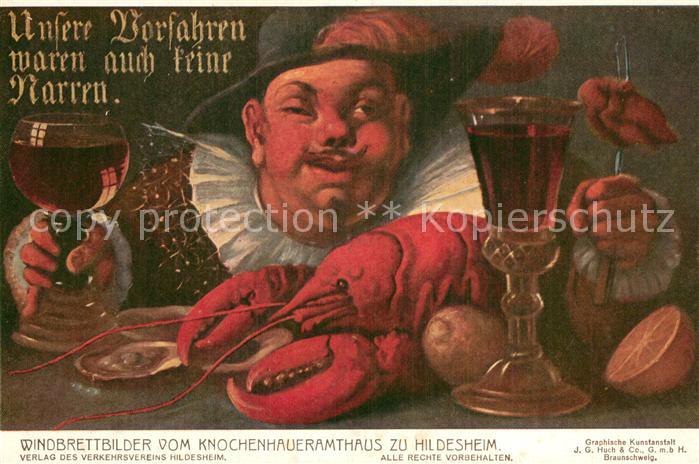 HILDESHEIM  CITY Windbrettbilder vom Knochenhaueramthaus