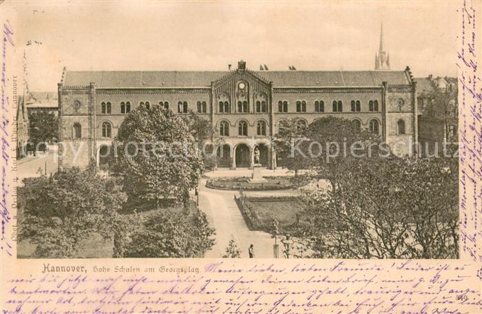 HANNOVER  CITY Hohe Schulen am Georgsplatz