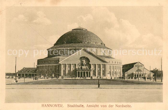 HANNOVER  CITY Stadthalle Feldpost