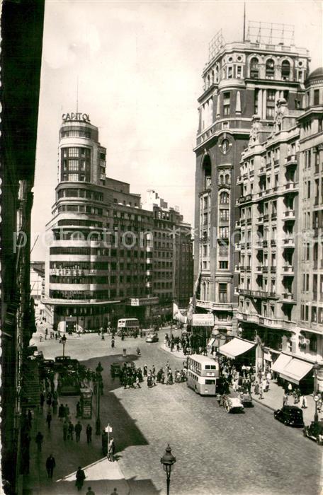 Madrid Spain Avenida de Jose Antonio