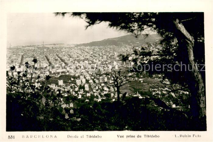 Barcelona Cataluna Desde el Tibidabo