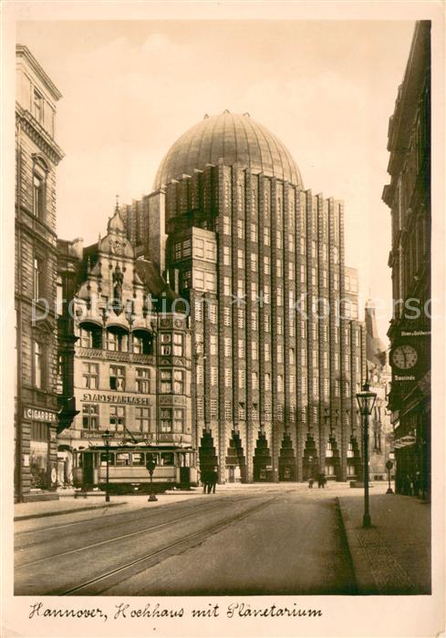 HANNOVER  CITY Hochhaus mit Planetarium
