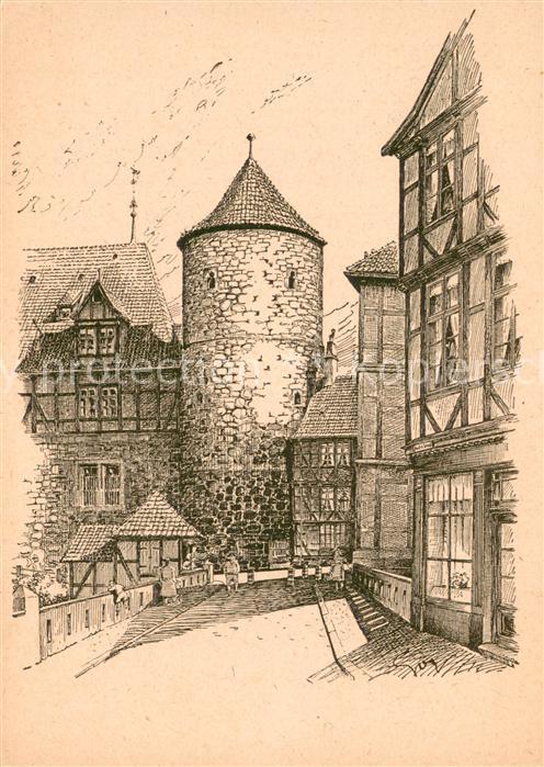 HANNOVER CITY Beginenturm am Hohen Ufer der Leine