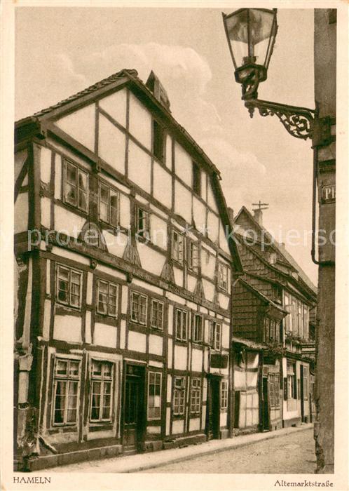 Hameln Weser Altemarktstrasse