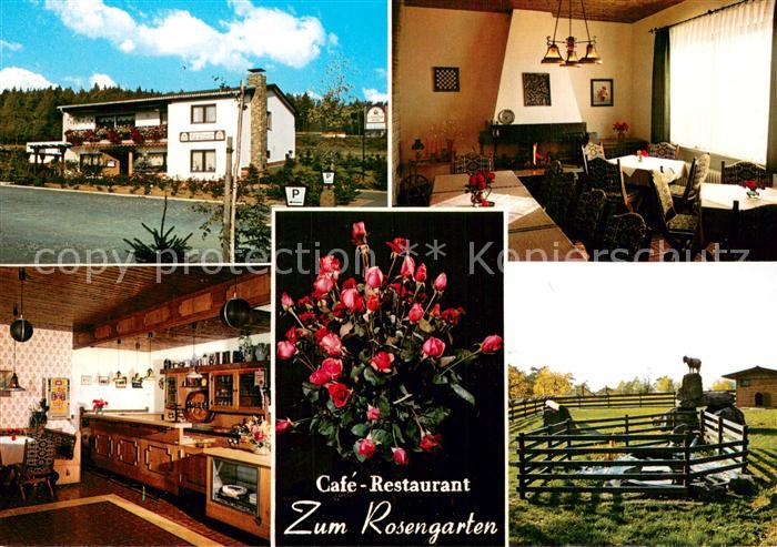 Gladenbach Hessen Cafe Restaurant Zum Rosengarten Gastraeume Koppel