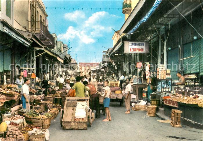 Heraklion Marktgeschehen