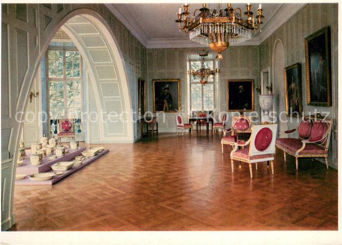 Wilhelmshoehe Kassel Schloss Wilhelmshoehe Weissensteinfluegel Oberer Spielsaal